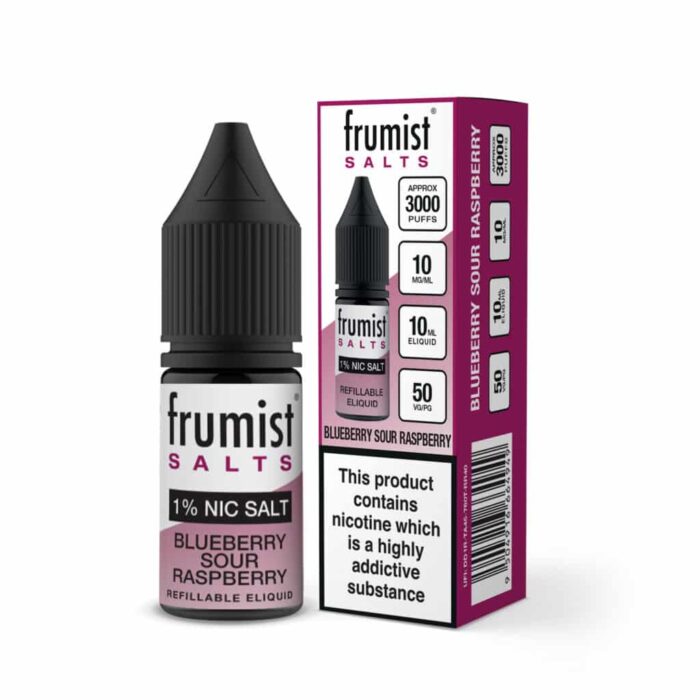 Frumist Blueberry Sour Raspberry Nic Salt x10