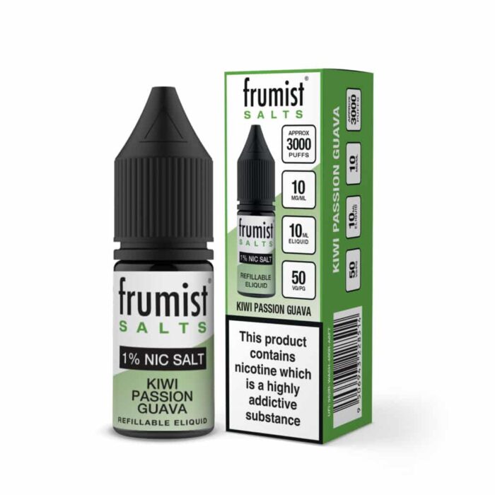 Frumist Kiwi Passion Guava Nic Salt x10