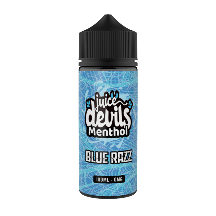 Juice Devils Blue Razz Menthol – 100ml Shortfill