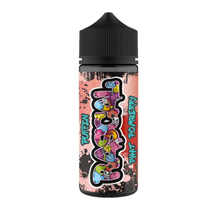 Puffin Rascal - Phat Pomberry 100ml Shortfill E-Liquid