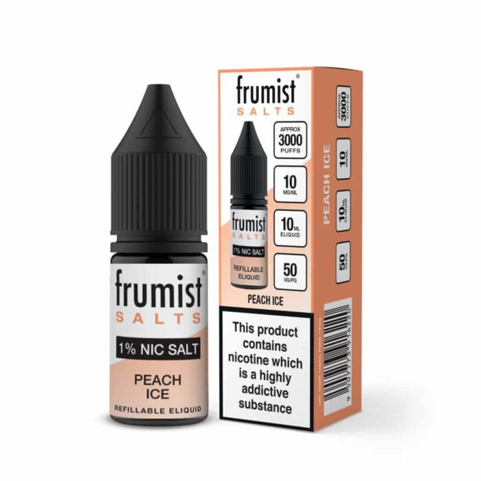 Frumist Peach Ice Nic Salt x10