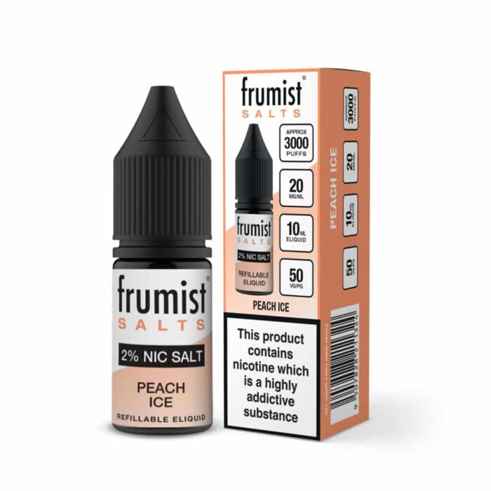 Frumist Peach Ice 20mg Nic Salt