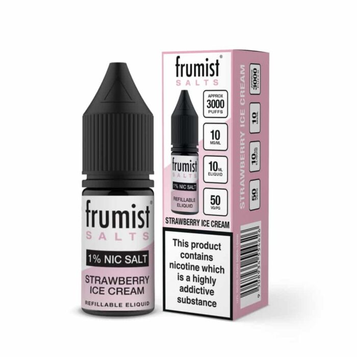 Frumist Strawberry Ice Cream Nic Salt x10