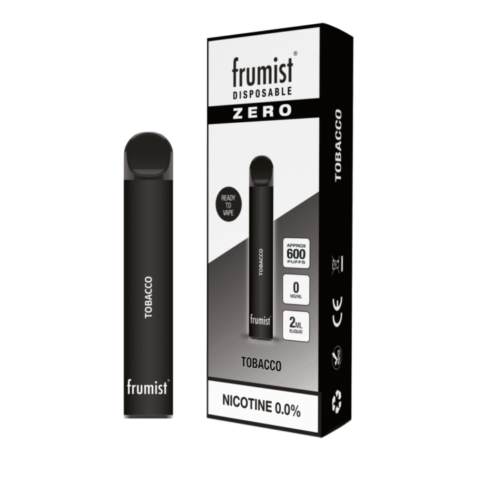 Tobacco Disposable Vape Pen 0mg Nicotine Free