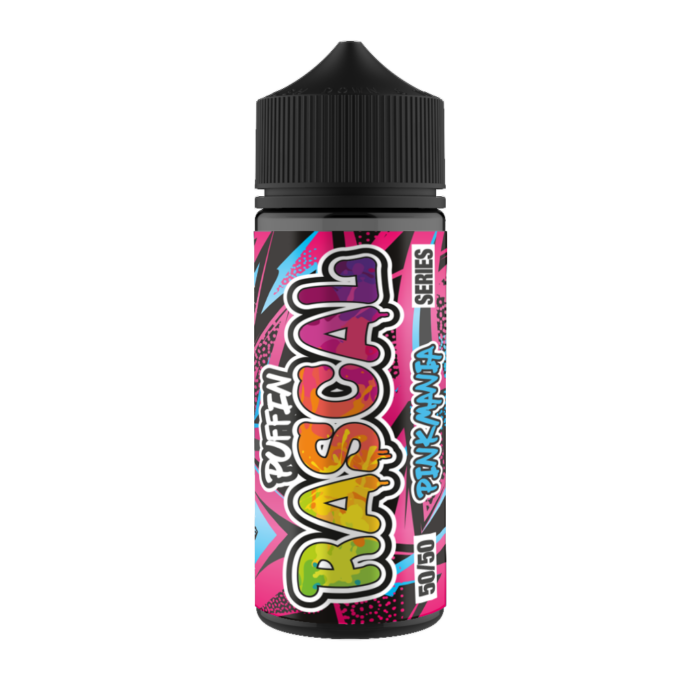 Puffin Rascal 50/50 -  Pink Mania 100ml Shortfill E-Liquid