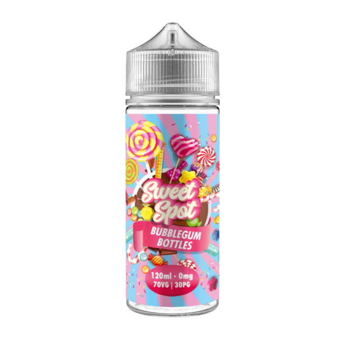 Sweet Spot  - Bubblegum Bottles 100ml Shortfill E-Liquid