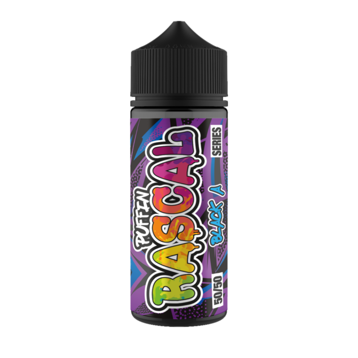 Puffin Rascal 50/50 - Black A 100ml Shortfill E-Liquid