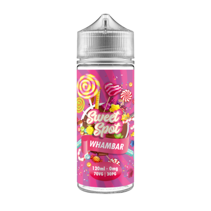 Sweet Spot  - Wham Bar 100ml Shortfill E-Liquid