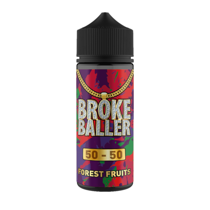 Broke Baller - Forest Fruits 80ml Shortfill E-Liquid