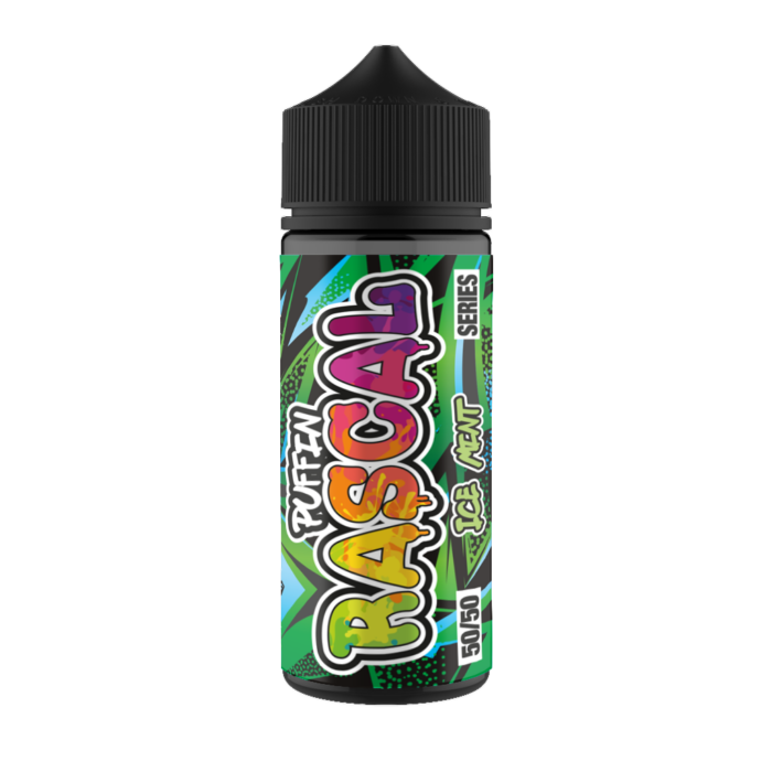 Puffin Rascal 50/50 - Ice Mint 100ml Shortfill E-Liquid