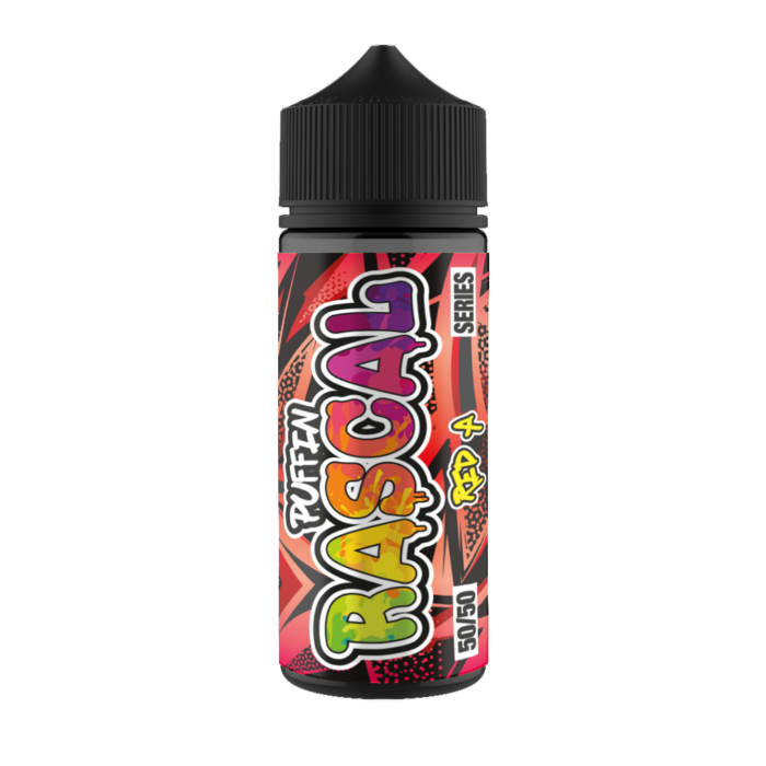 Puffin Rascal 50/50 -  Red A 100ml Shortfill E-Liquid