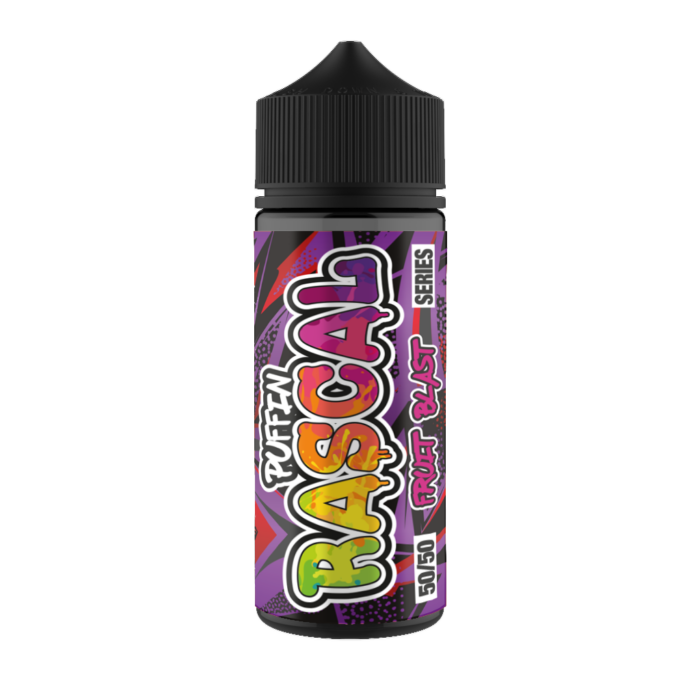 Puffin Rascal 50/50 - Fruit Blast 100ml Shortfill E-Liquid