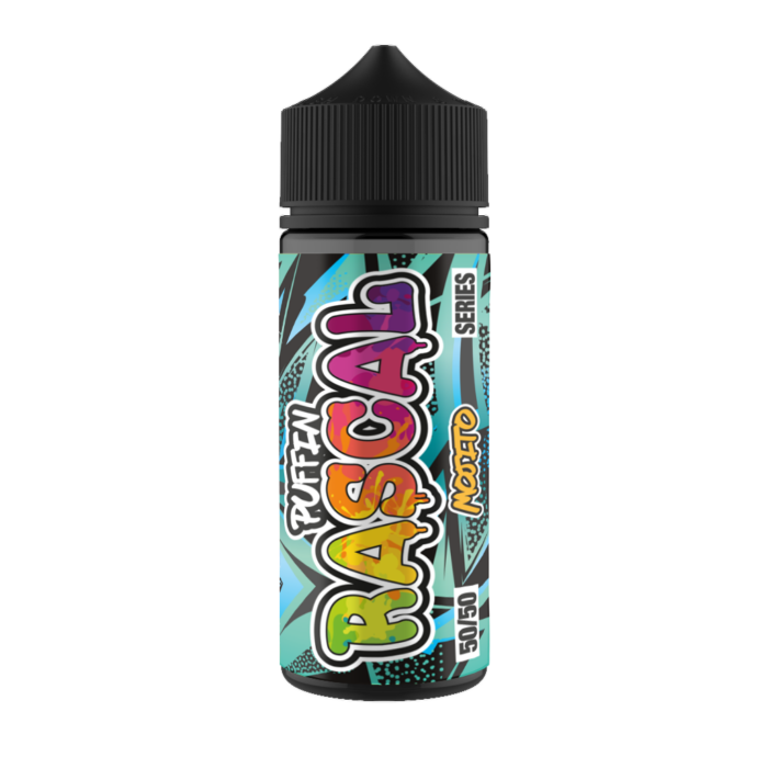 Puffin Rascal 50/50 -  Mojito 100ml Shortfill E-Liquid