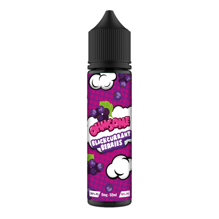 Ohmsome - Blackcurrant Berries 50ml Shortfill E-Liquid