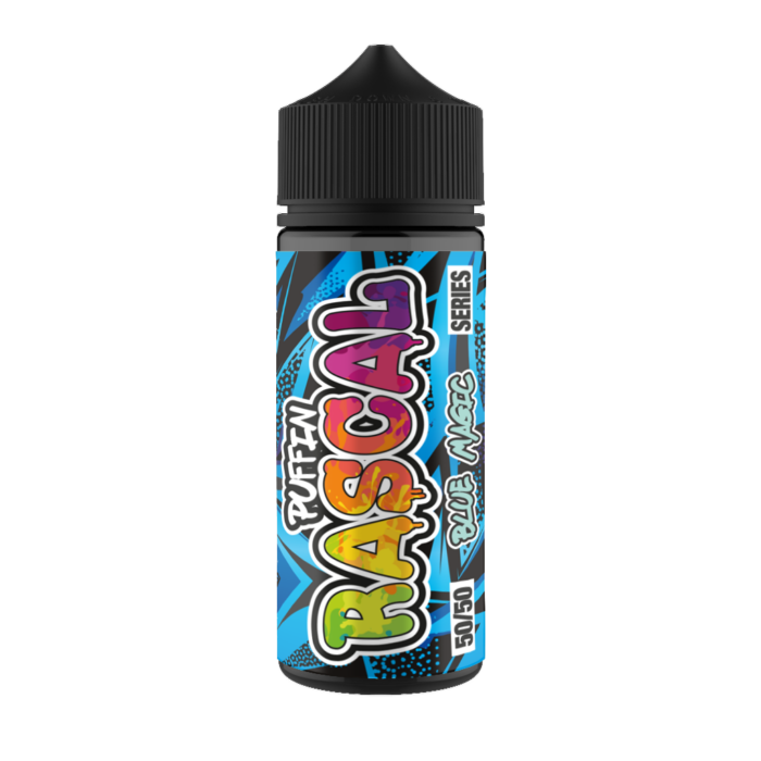 Puffin Rascal 50/50 - Blue Magic 100ml Shortfill E-Liquid