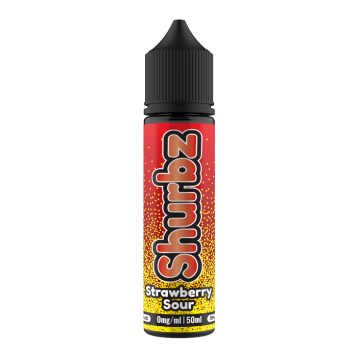 Shurbz - Strawberry Sour 50ml Shortfill E-Liquid