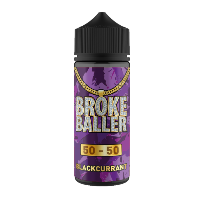 Broke Baller - Blackcurrant 80ml Shortfill E-Liquid